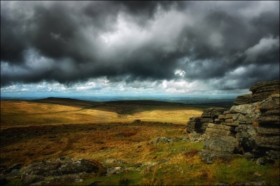 Stormy Dartmoor